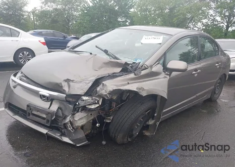 2008 Honda Civic Lx из США, поврежденный, VIN 2HGFA16598H312083